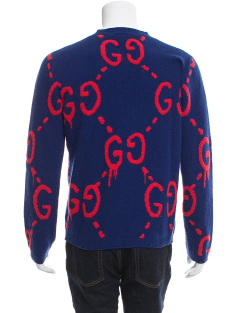 gucci ghost collection sweater|gucci sweater.